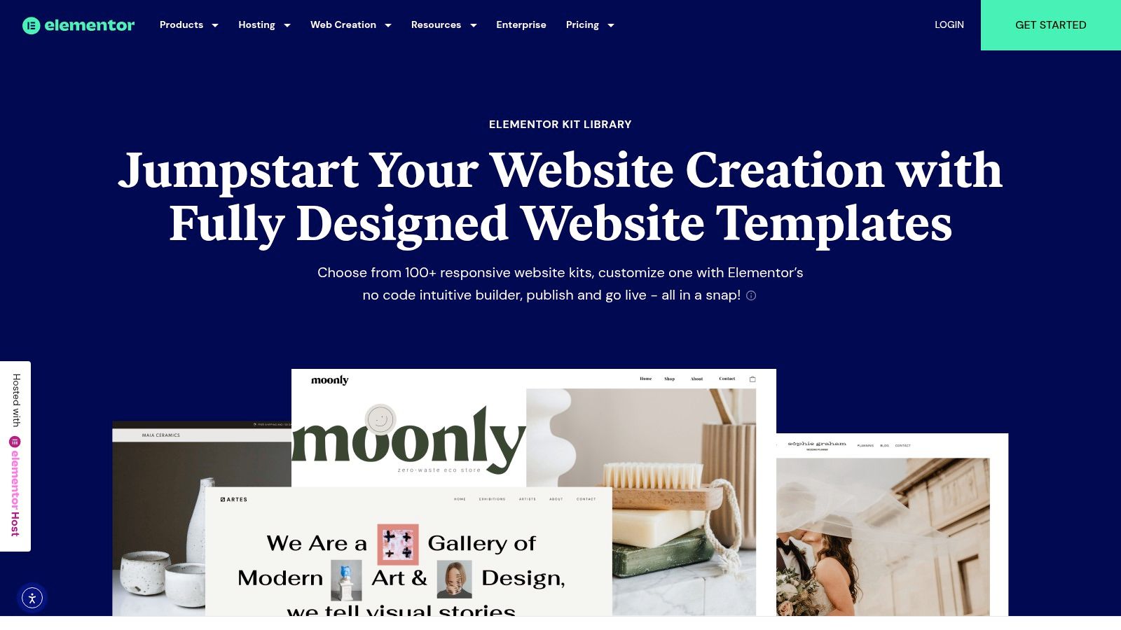Elementor Template/Kits Library