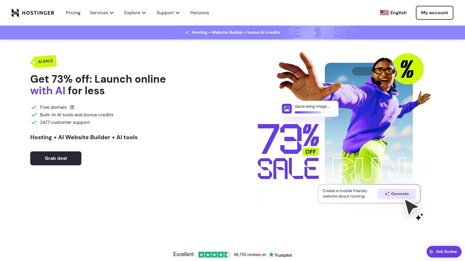 Hostinger Website Builder