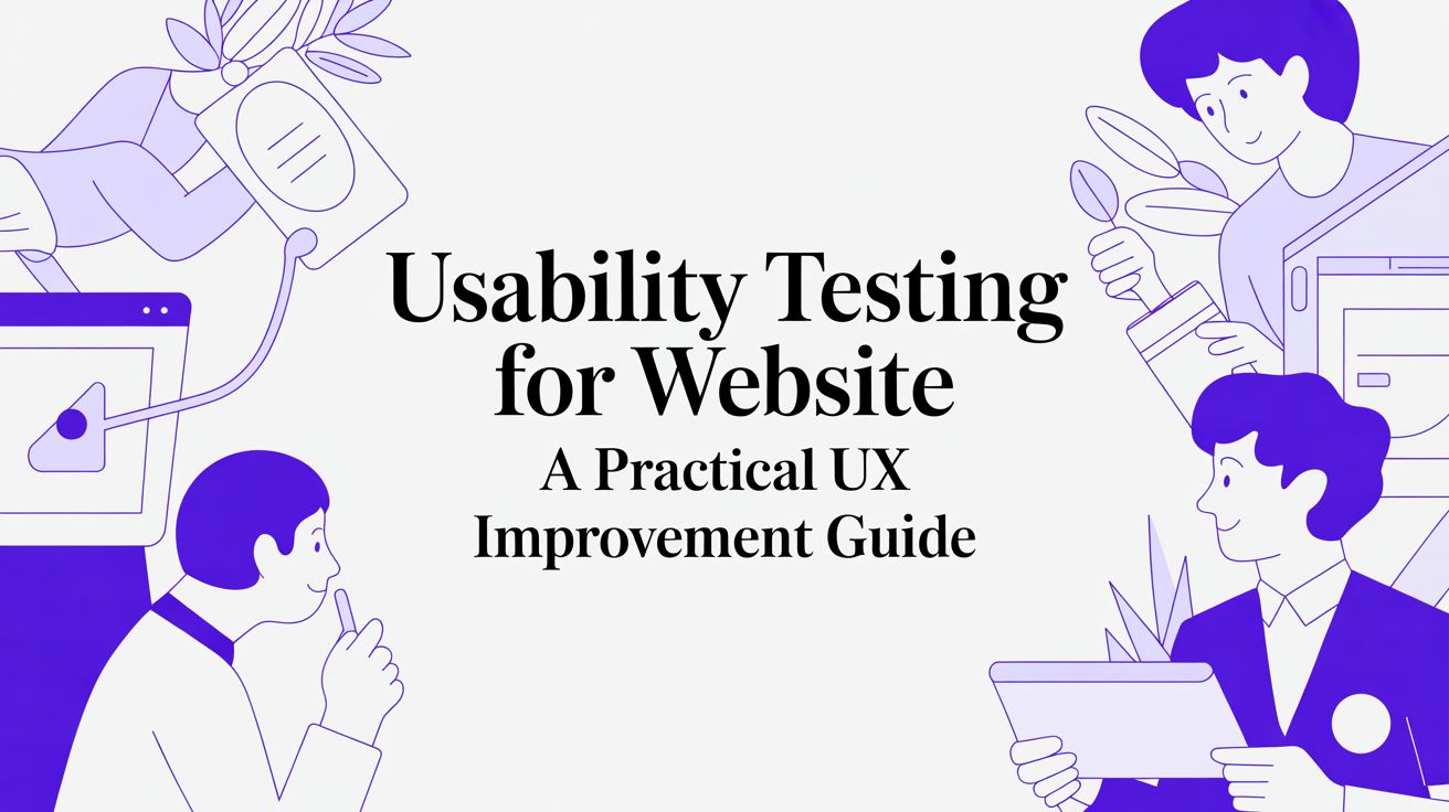 Usability Testing for Website A Practical UX Improvement Guide