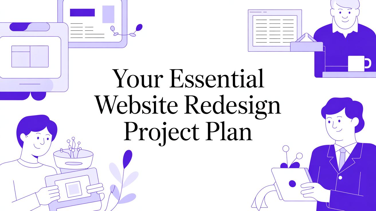 Your Essential Website Redesign Project Plan