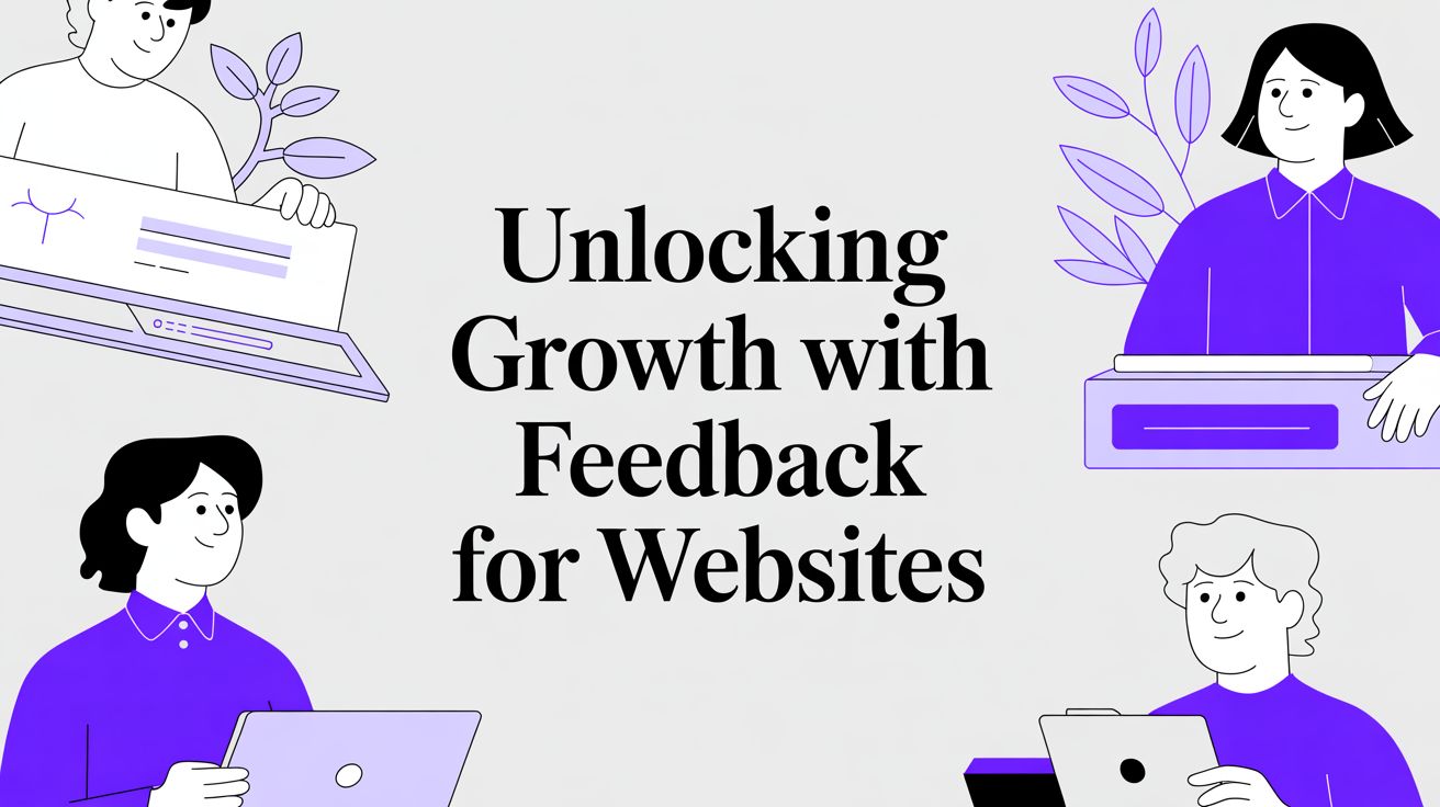 Unlocking Growth with Feedback for Websites