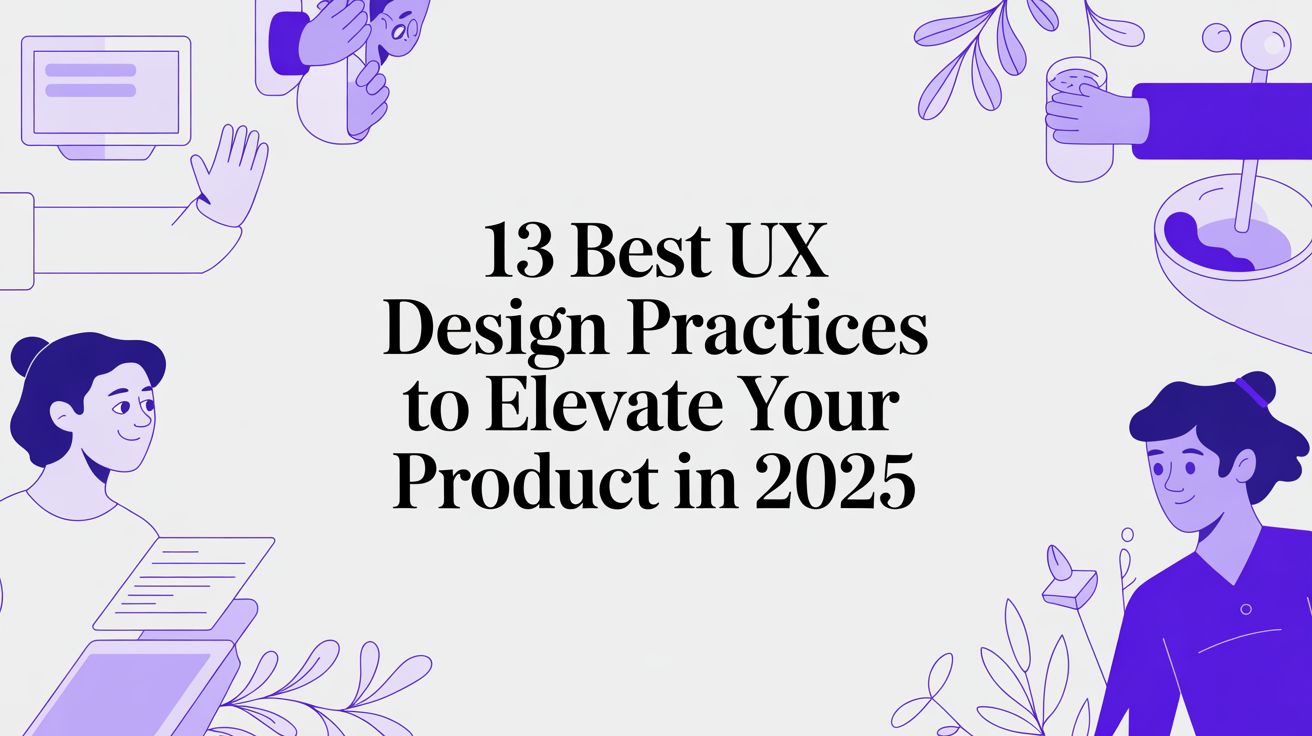 13 Best UX Design Practices to Elevate Your Product in 2025
