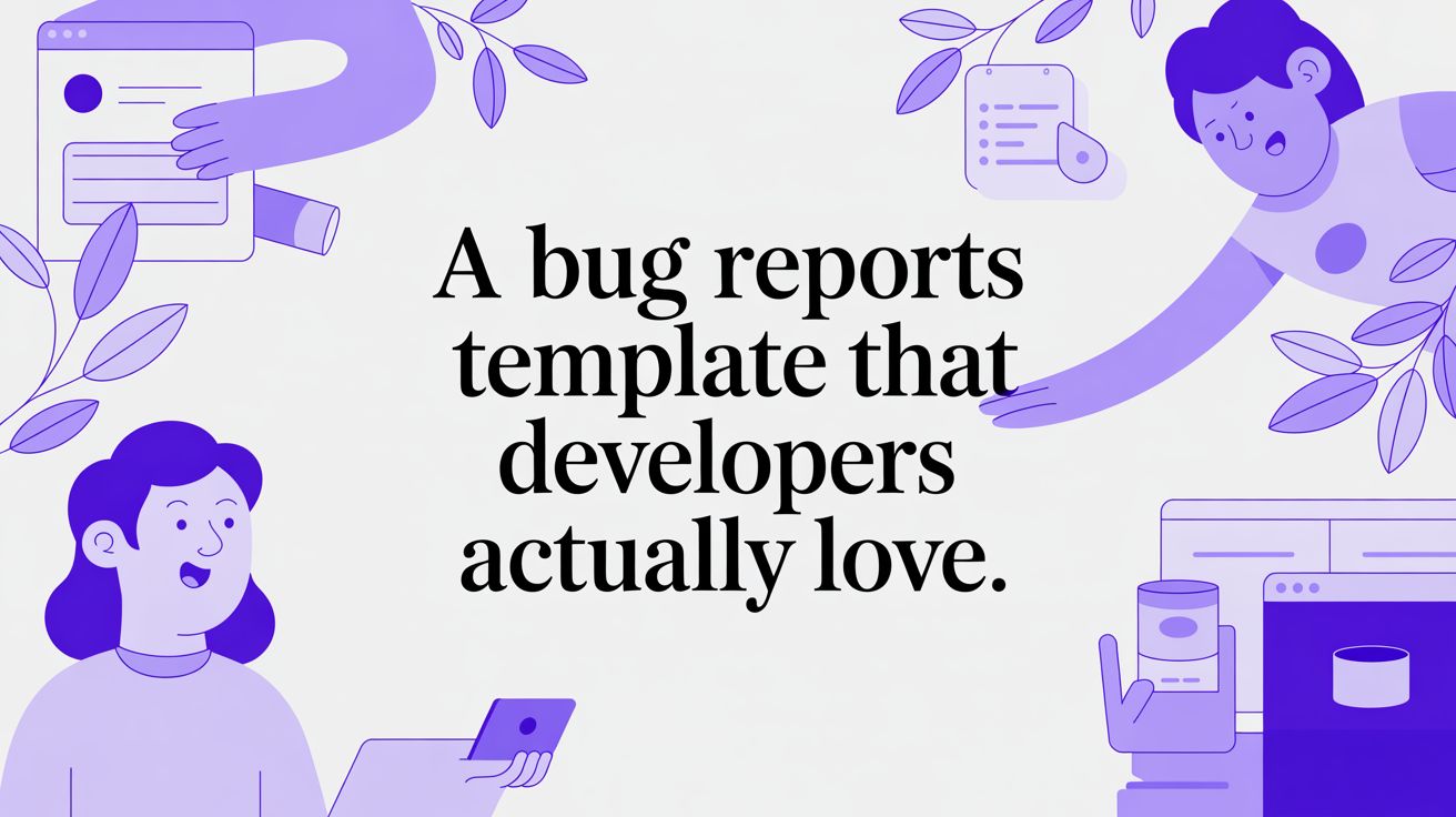 A Bug Reports Template That Developers Actually Love