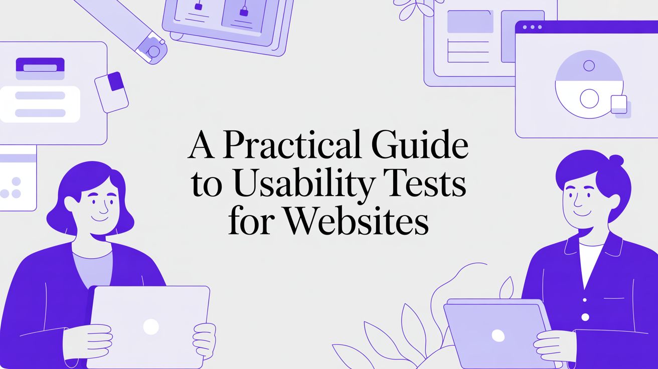 A Practical Guide to Usability Tests for Websites