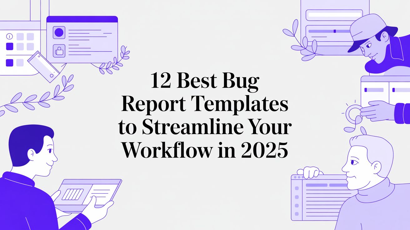 12 Best Bug Report Templates to Streamline Your Workflow in 2025