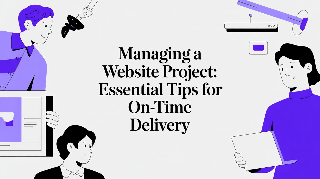 Managing a Website Project: Essential Tips for On-Time Delivery