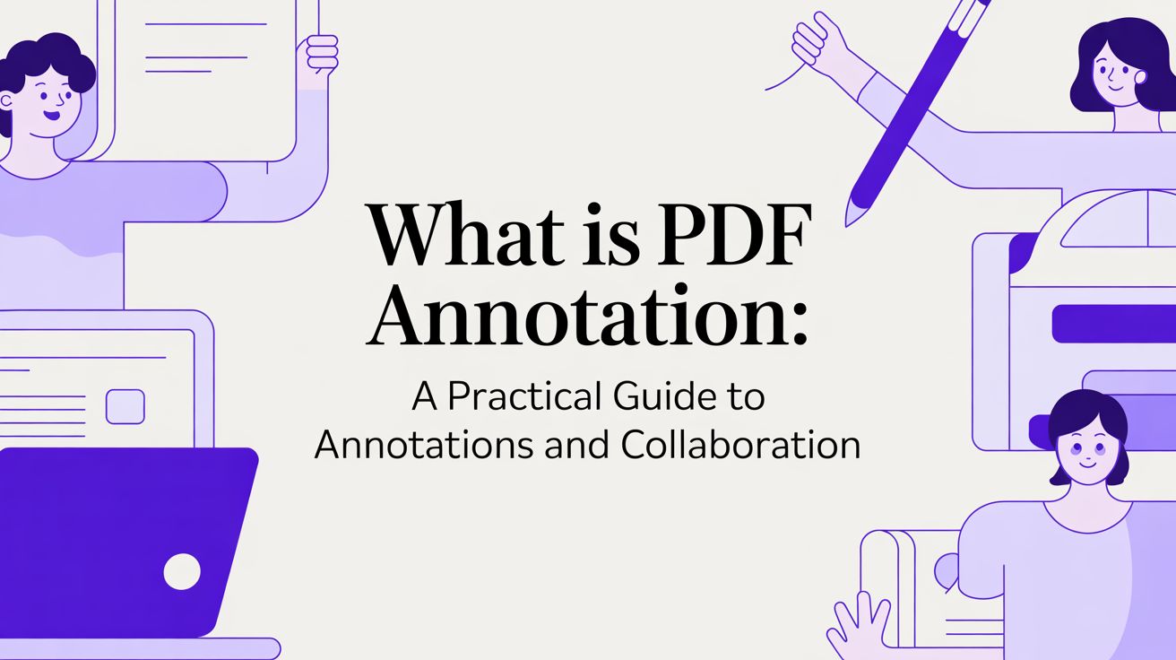 what is pdf annotation: A practical guide to annotations and collaboration