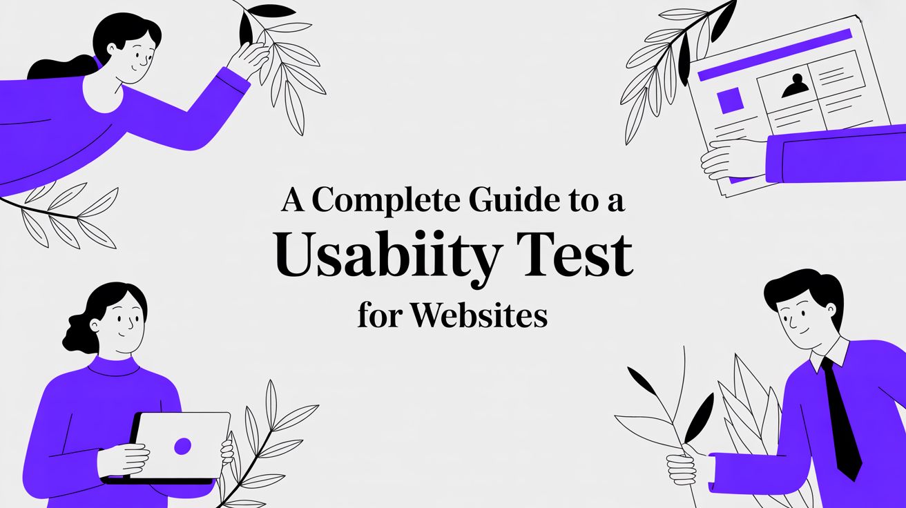 A Complete Guide to a Usability Test for Websites