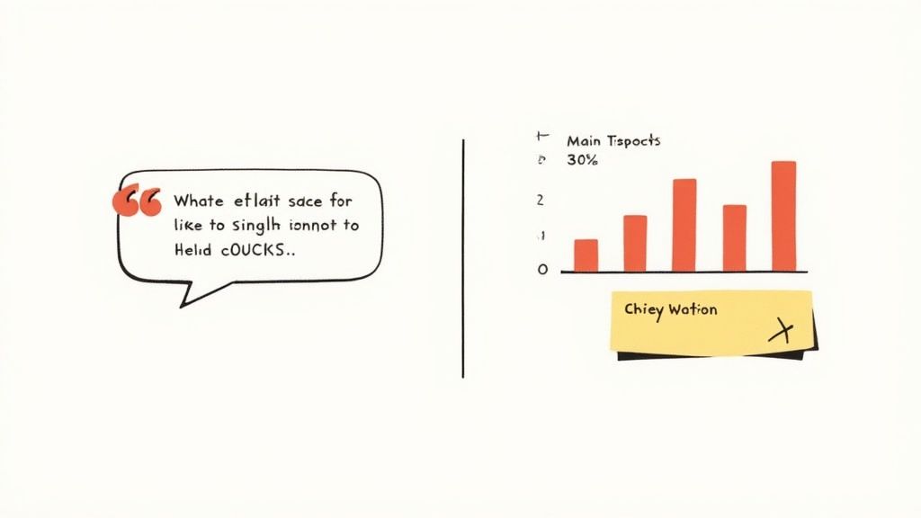 A person analyzing charts and data on a computer screen.