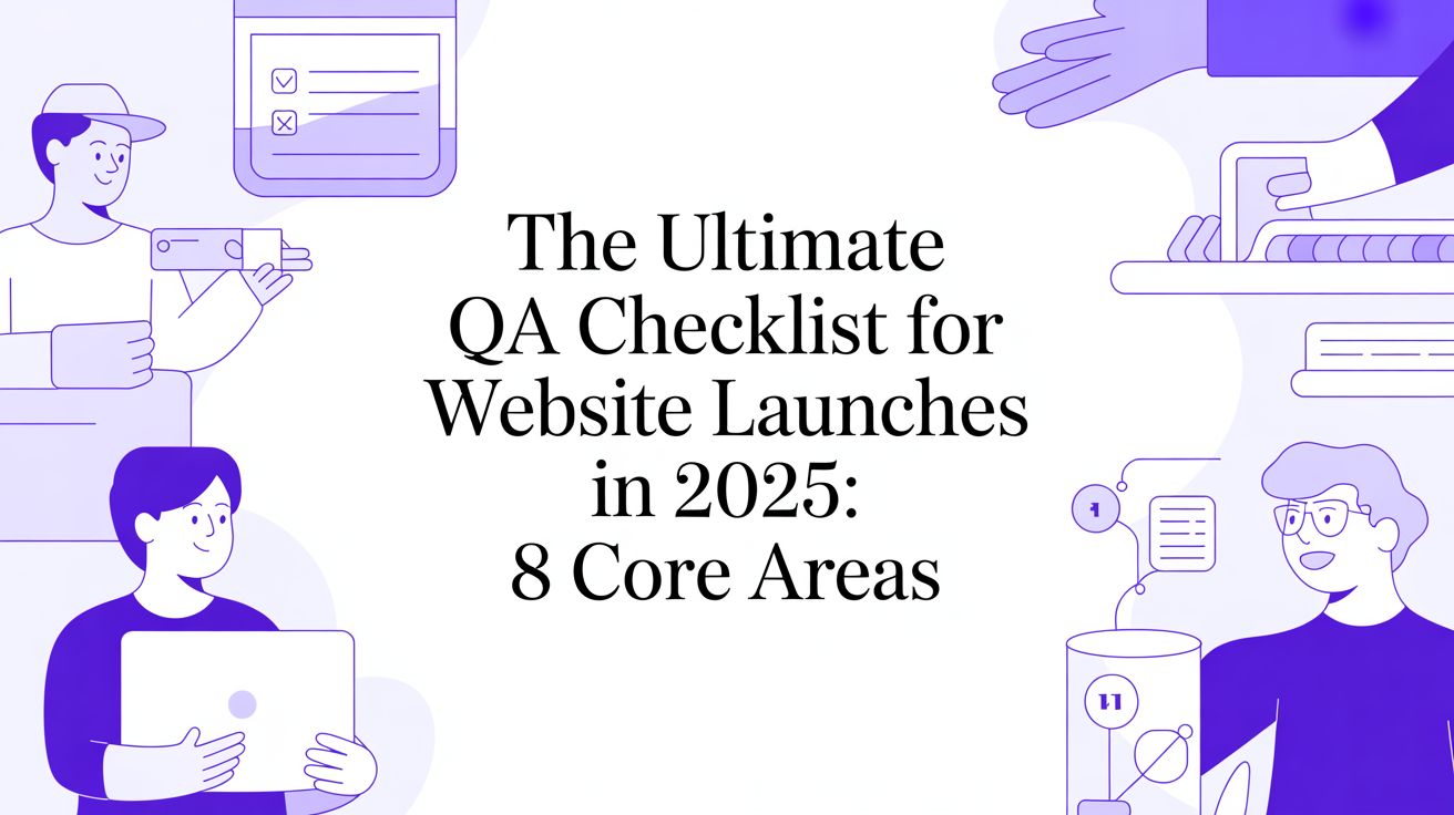 The Ultimate QA Checklist for Website Launches in 2025: 8 Core Areas