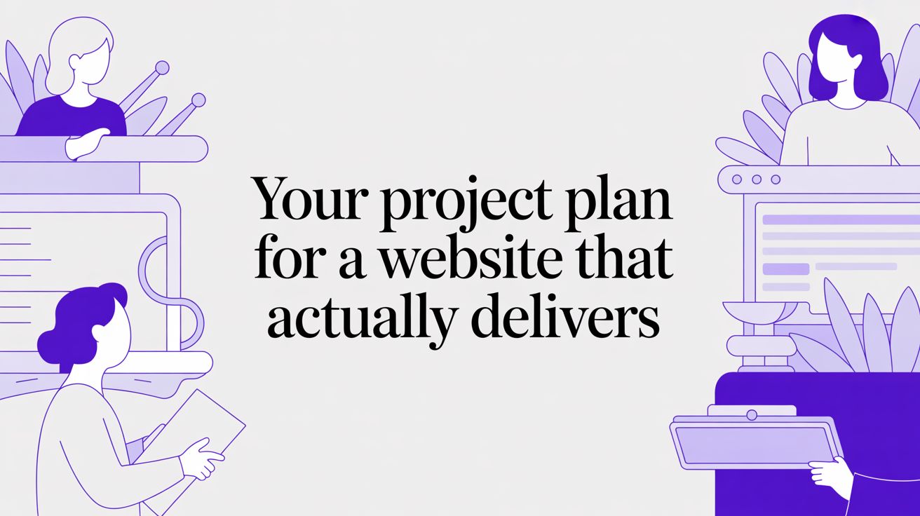 Your Project Plan for a Website That Actually Delivers