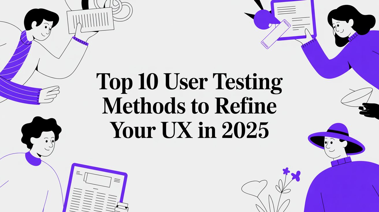 Top 10 User Testing Methods to Refine Your UX in 2025