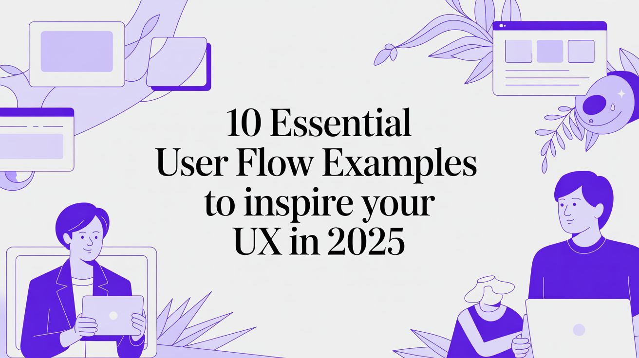 10 Essential User Flow Examples to Inspire Your UX in 2025