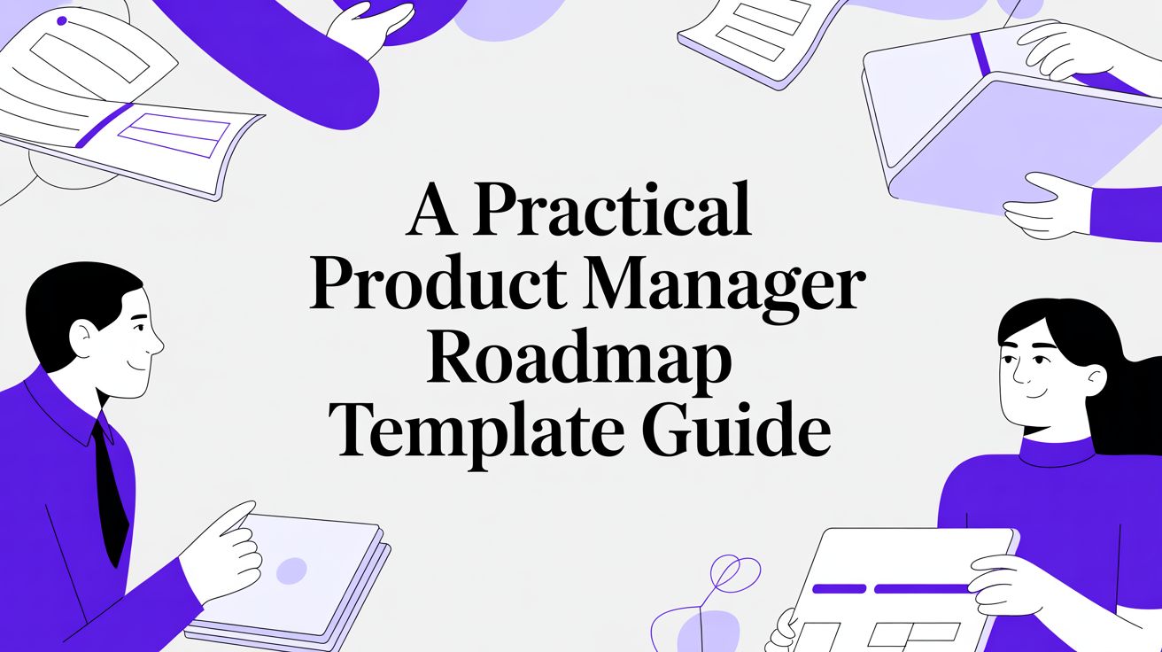 A Practical Product Manager Roadmap Template Guide