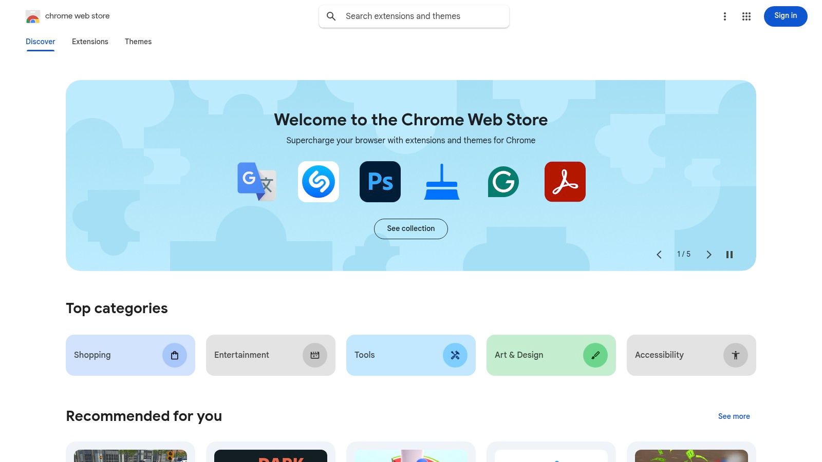 Chrome Web Store