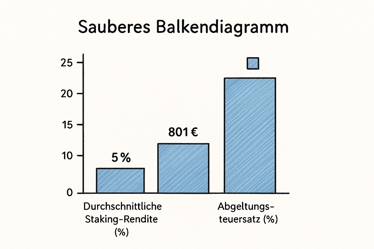 Infografik zur Staking-Steuer Deutschland