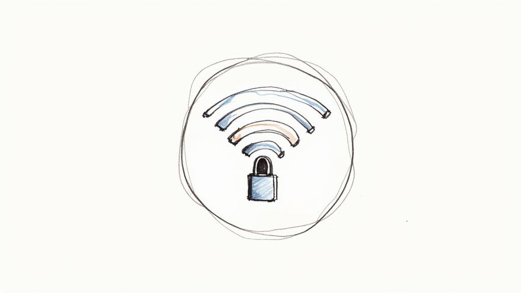 Sichere WLAN-Verbindungen verwenden
