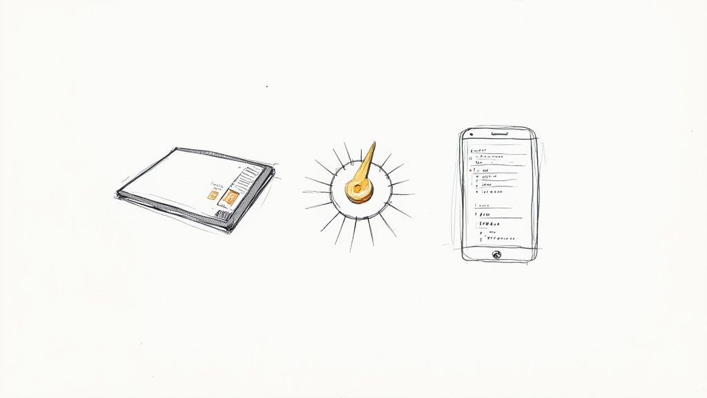 Ein kreativer Prozess, der von einer Idee auf Papier zu einem digitalen NFT auf einem Bildschirm führt
