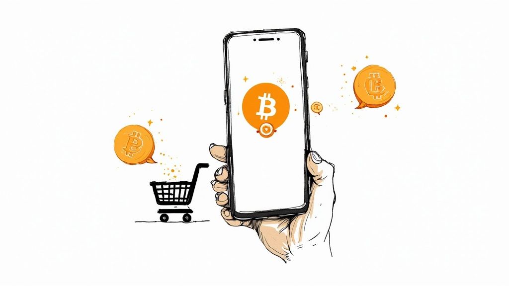 Online-Shopping mit Bitcoin