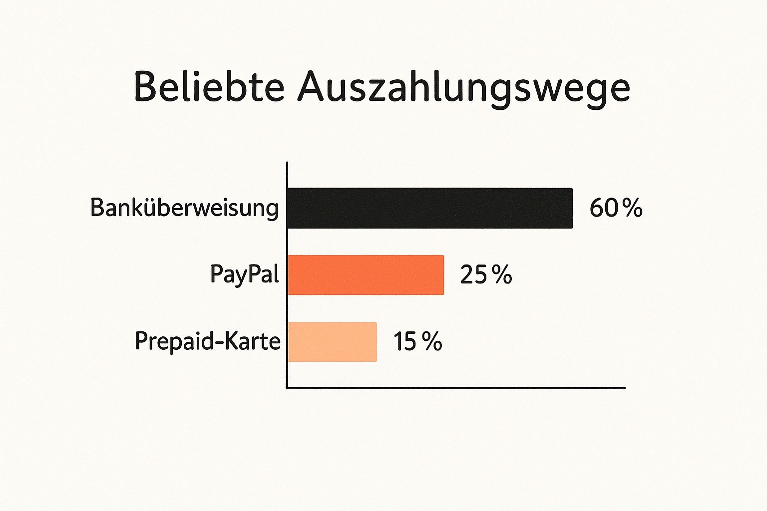 Infographic about krypto auszahlen lassen