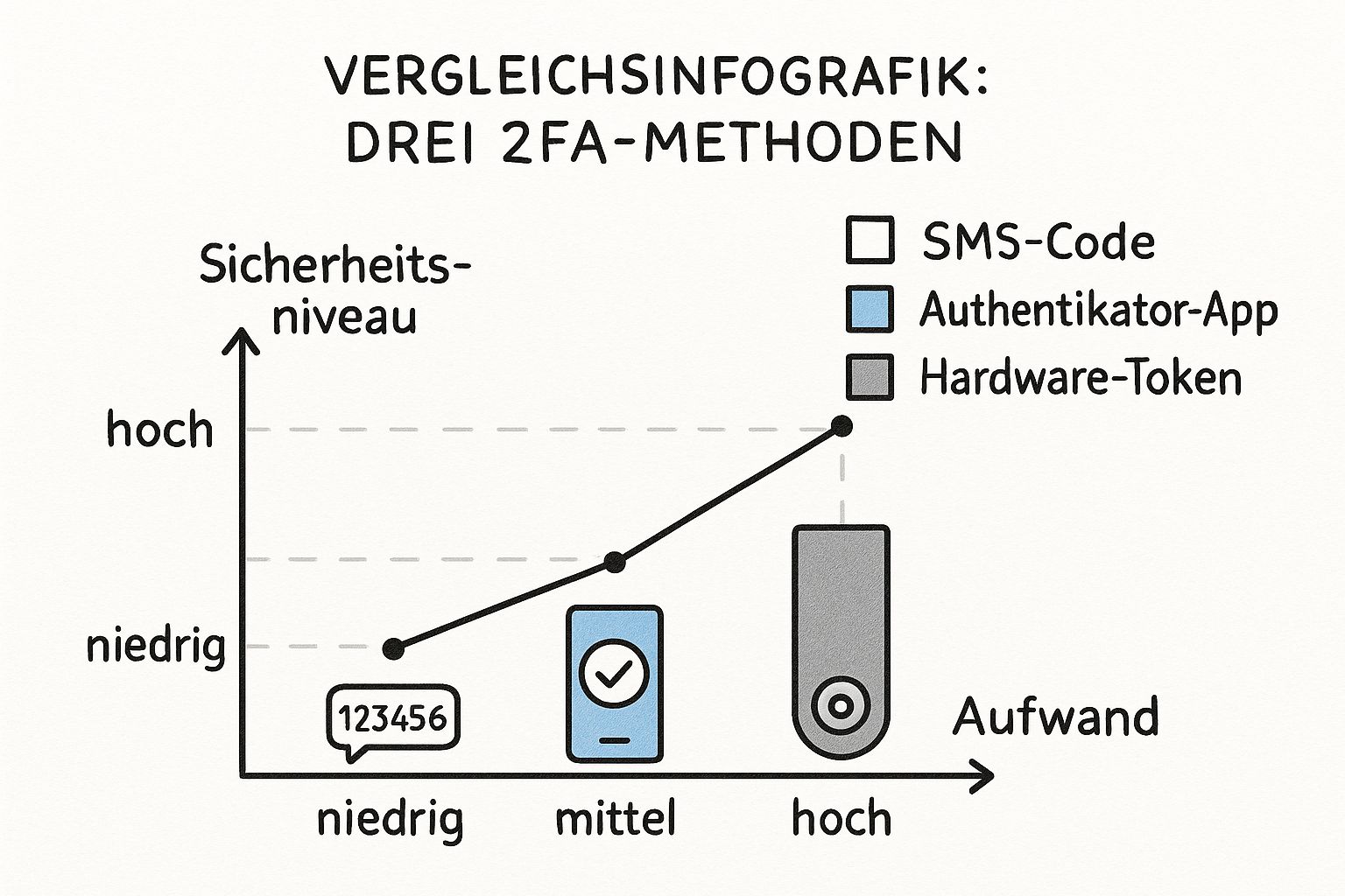 Infographic about zwei faktor authentifizierung einrichten
