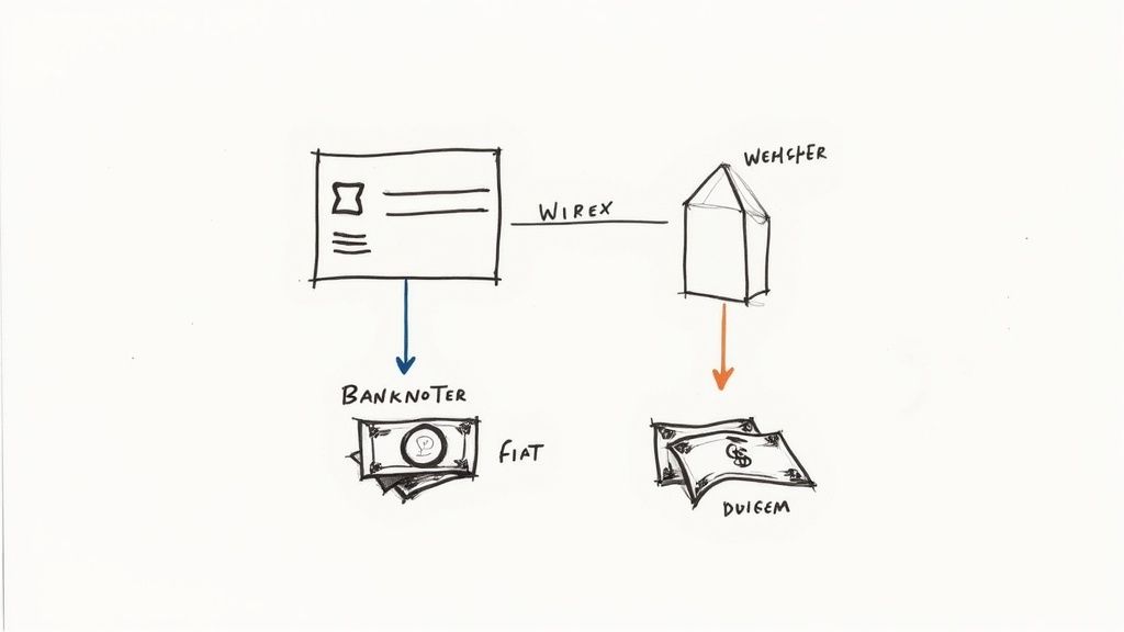 Infografik mit den Hauptmerkmalen der Wirex Card