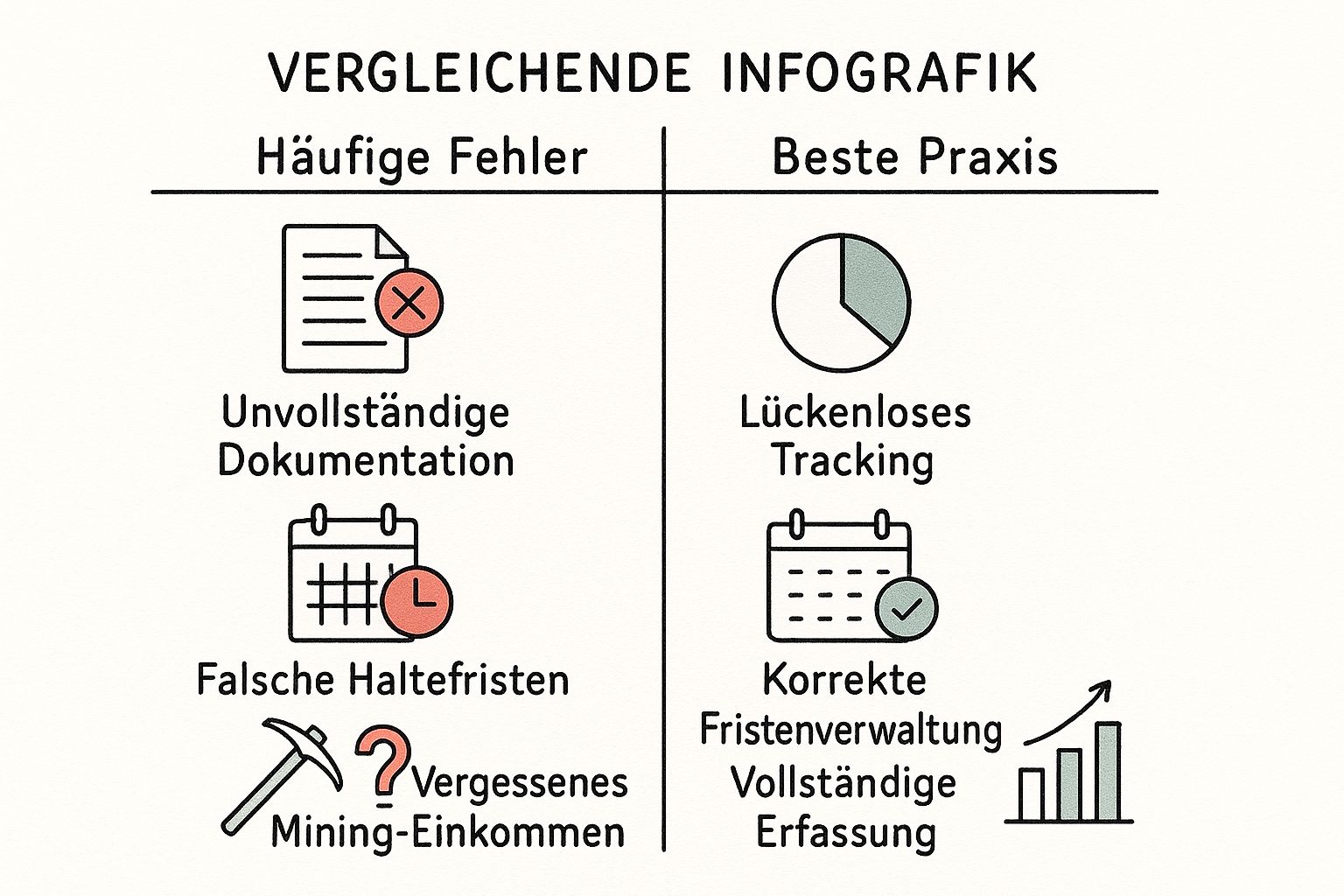 Infographic about kryptowährung versteuern