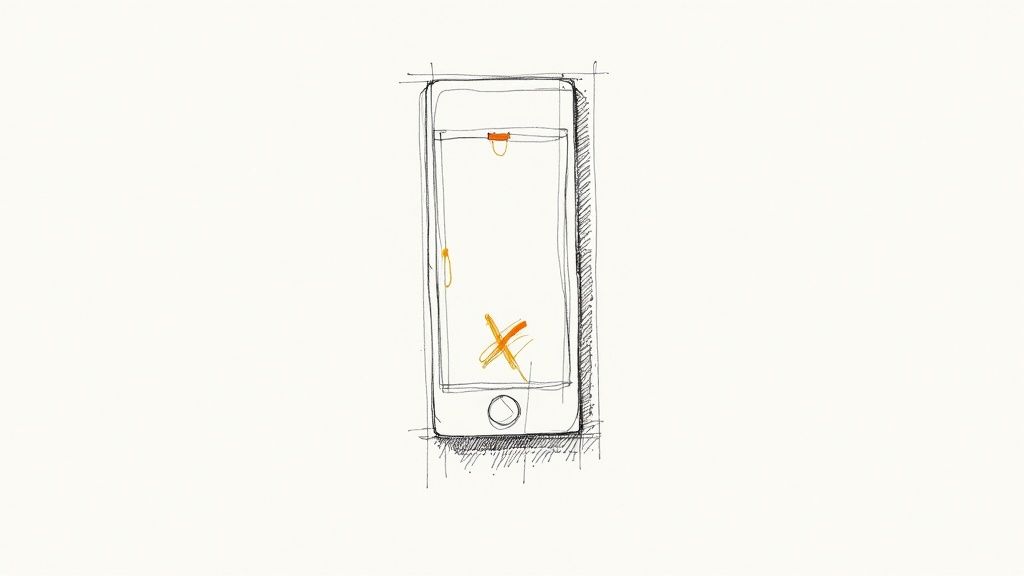 Ein Schreibtisch mit Laptop, auf dem Krypto-Handelscharts zu sehen sind, daneben eine Krypto-Wallet und verschiedene Kryptowährungsmünzen.