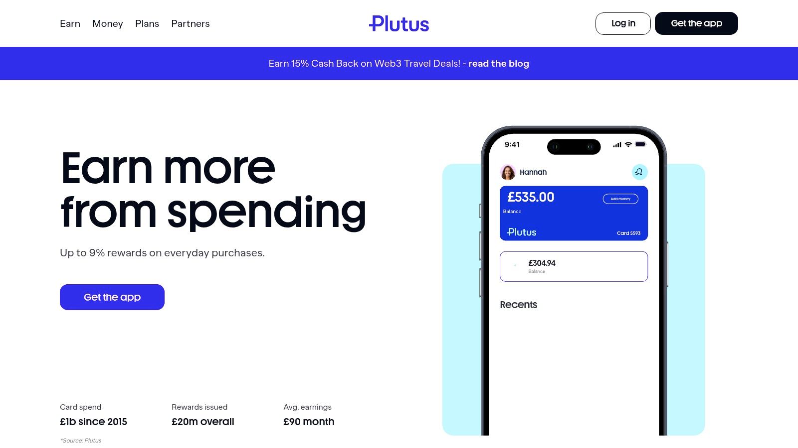 Plutus Visa Card