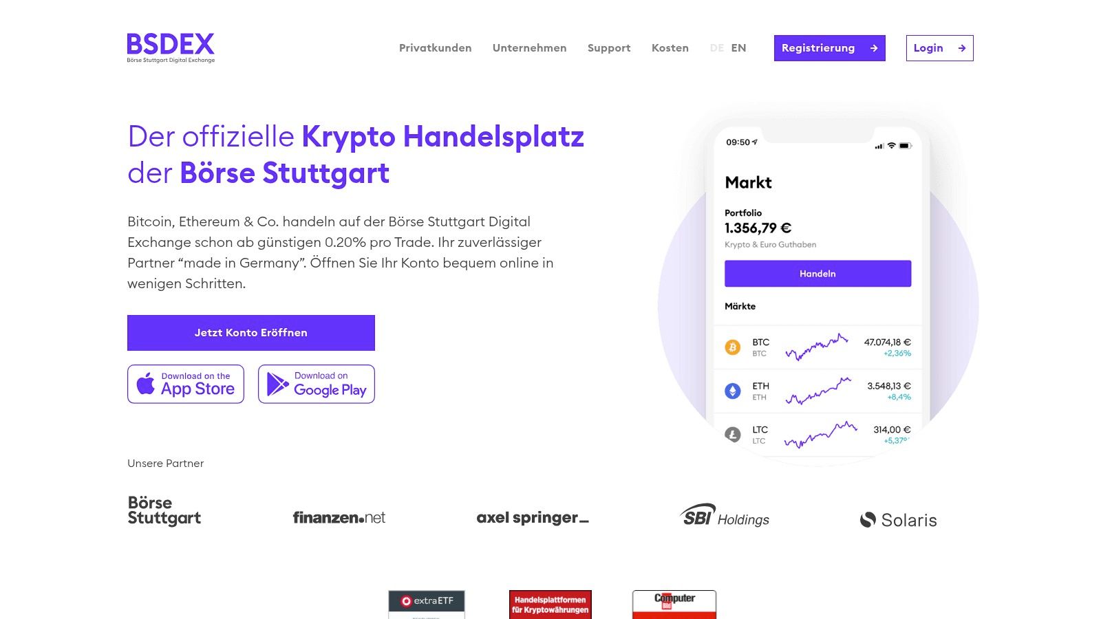 Börse Stuttgart Digital Exchange (BSDEX)