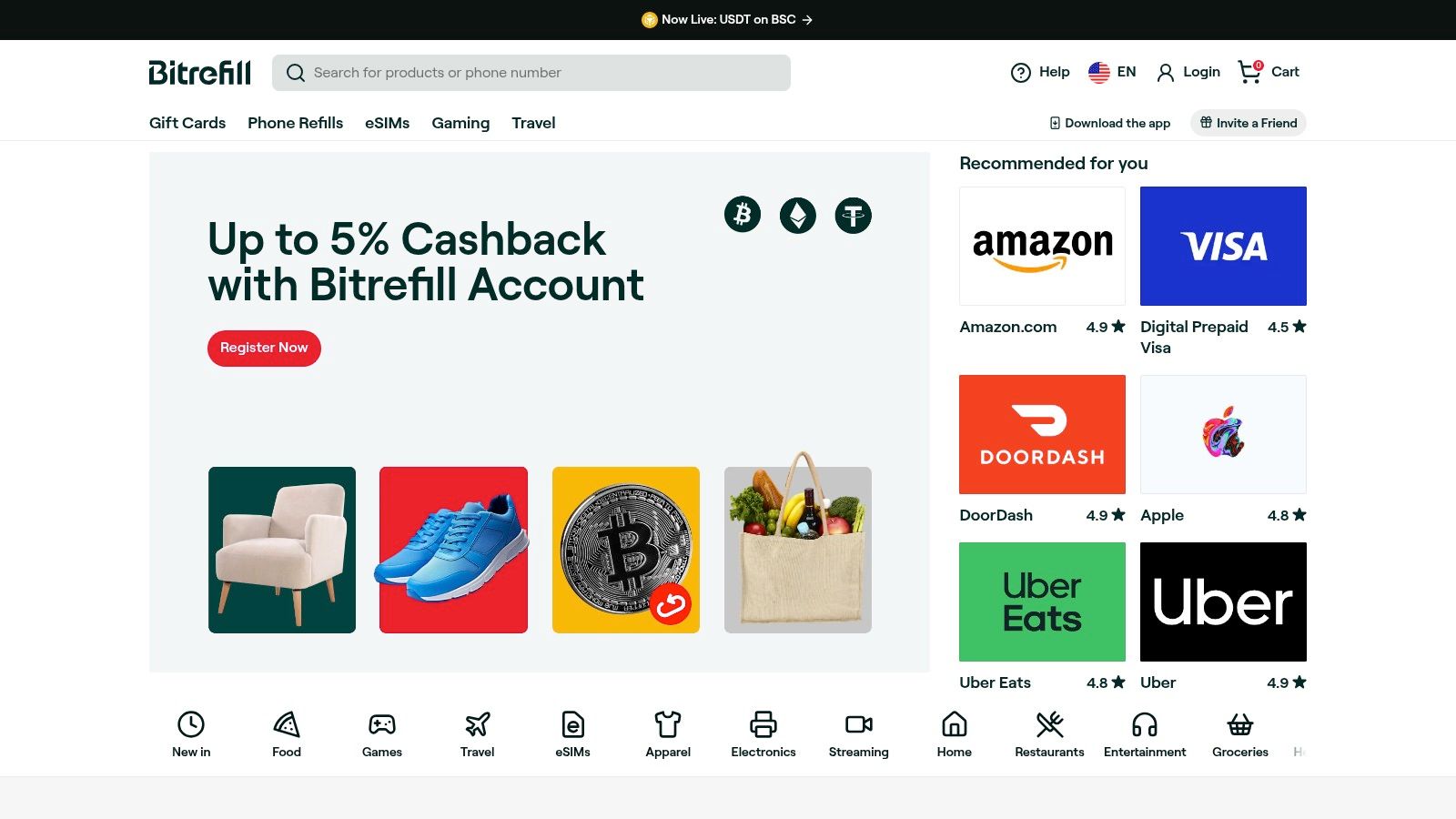 Privacy-focused Gift Cards
