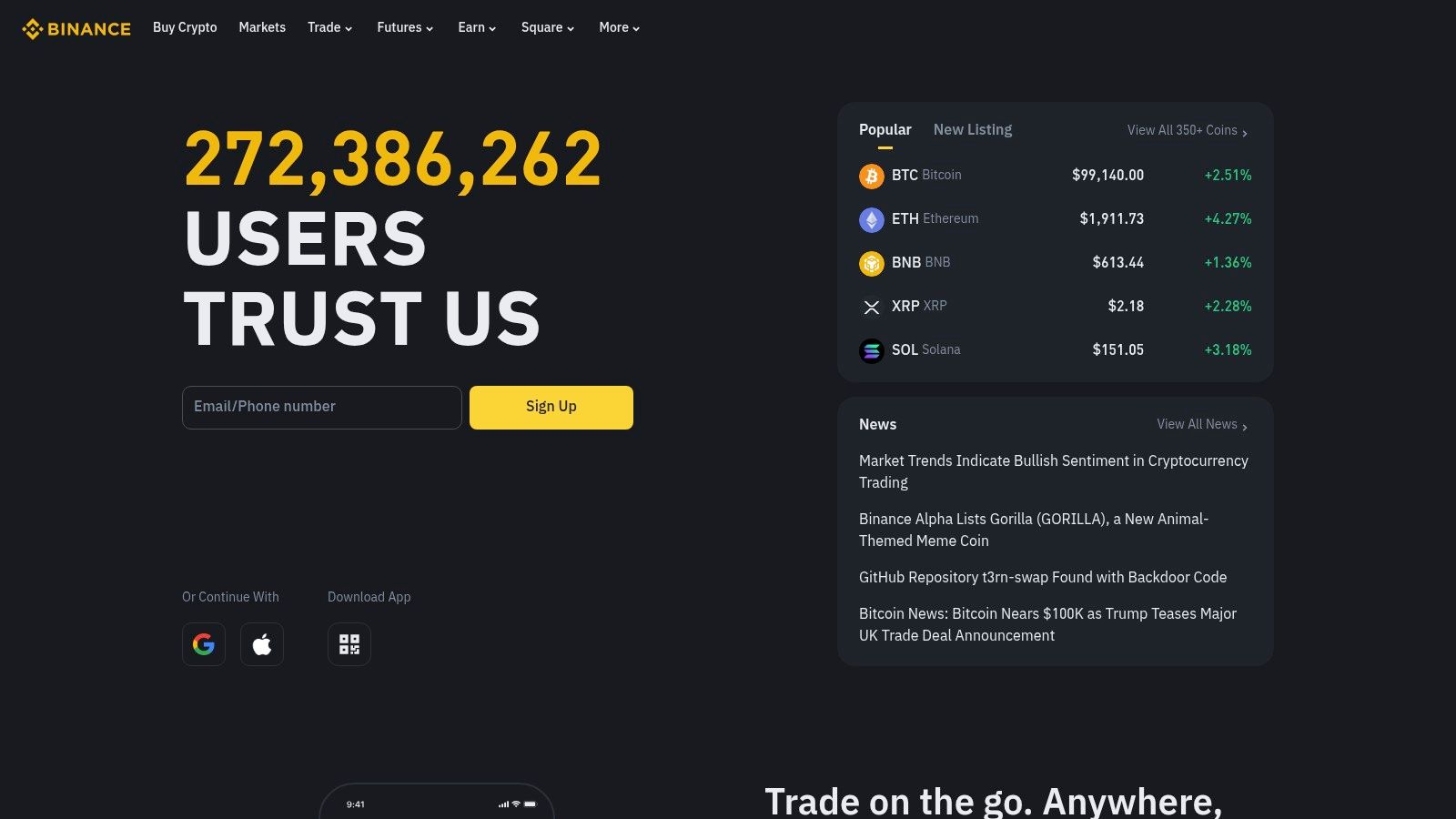 Binance Visa Card