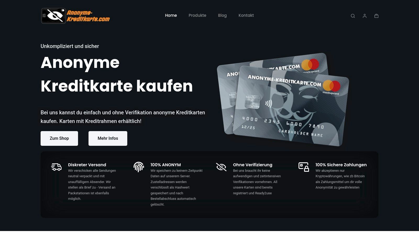 Anonyme-Kreditkarte.com