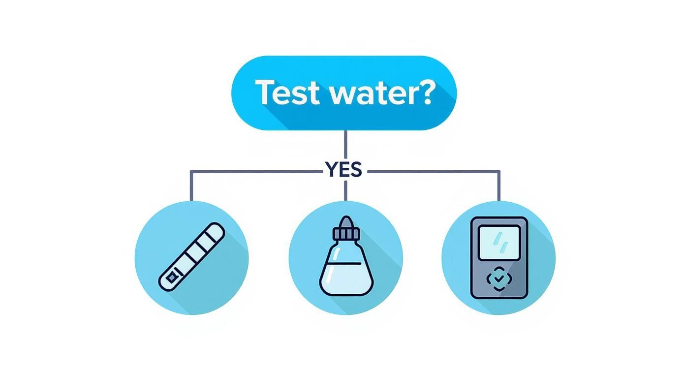 Infographic about how to reduce chlorine
