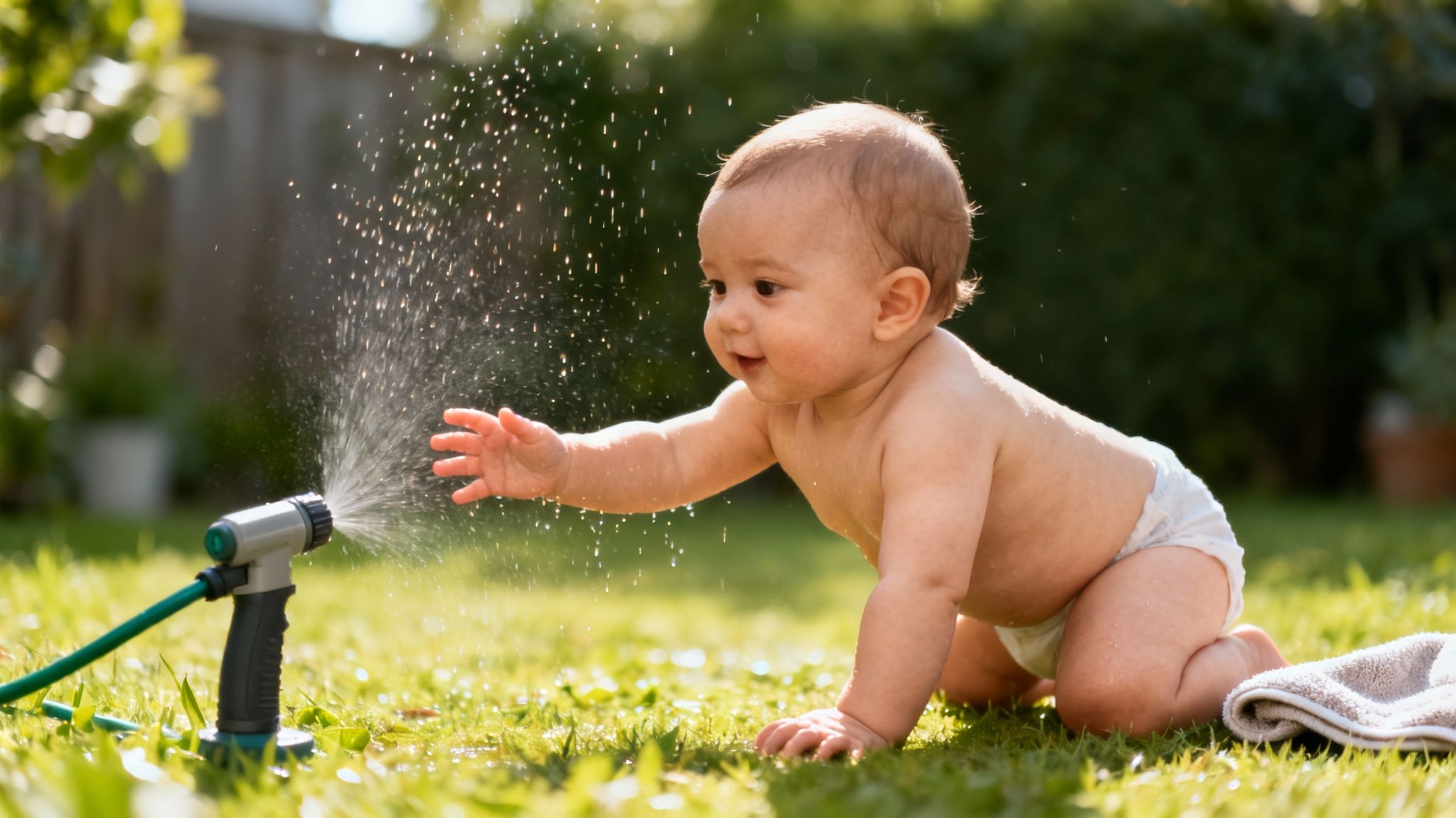 Water Sprinkler and Misting Play