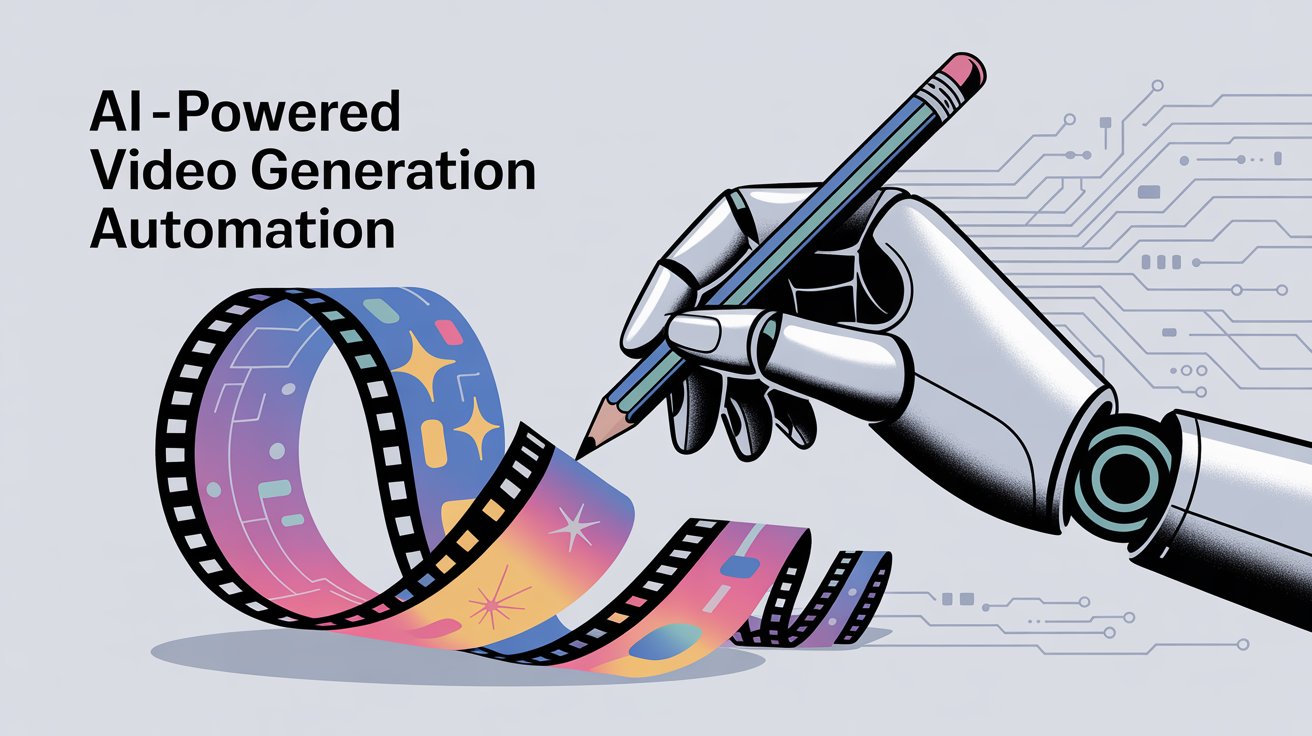 AI-powered video generation and automation workflow transforming text to video