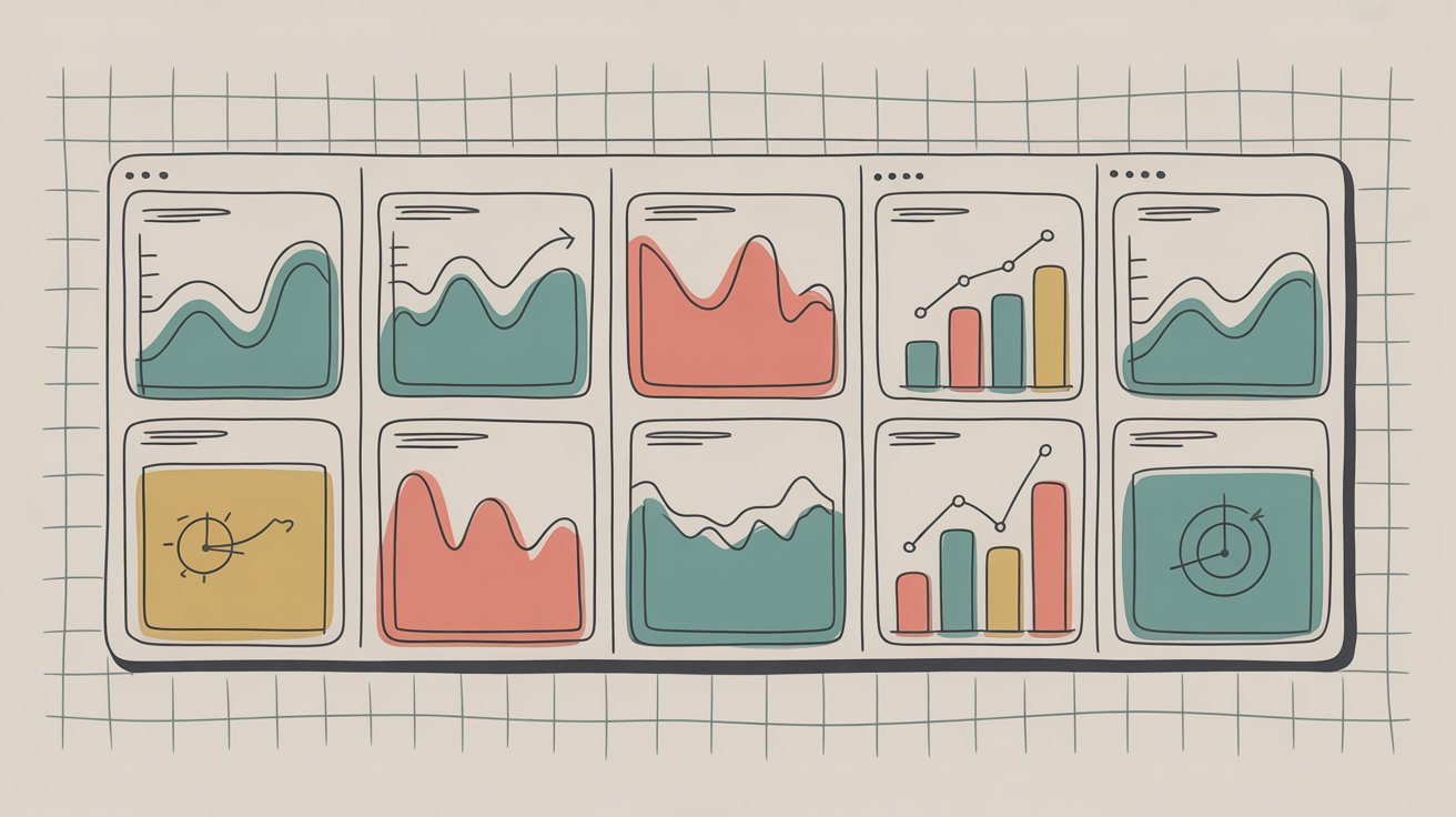 Multi-column dashboard displaying real-time social media monitoring streams with various analytics panels