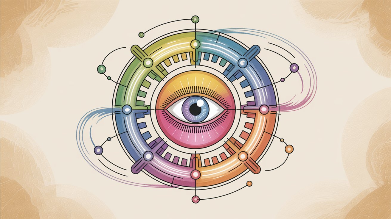 Continuous monitoring cycle showing implementation, strategy, and feedback loop for ongoing competitive analysis