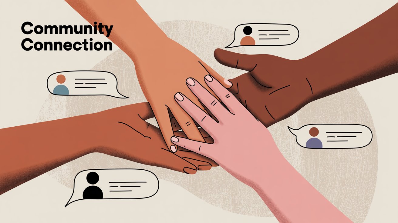 Community engagement showing interaction, comments, and audience connection on TikTok