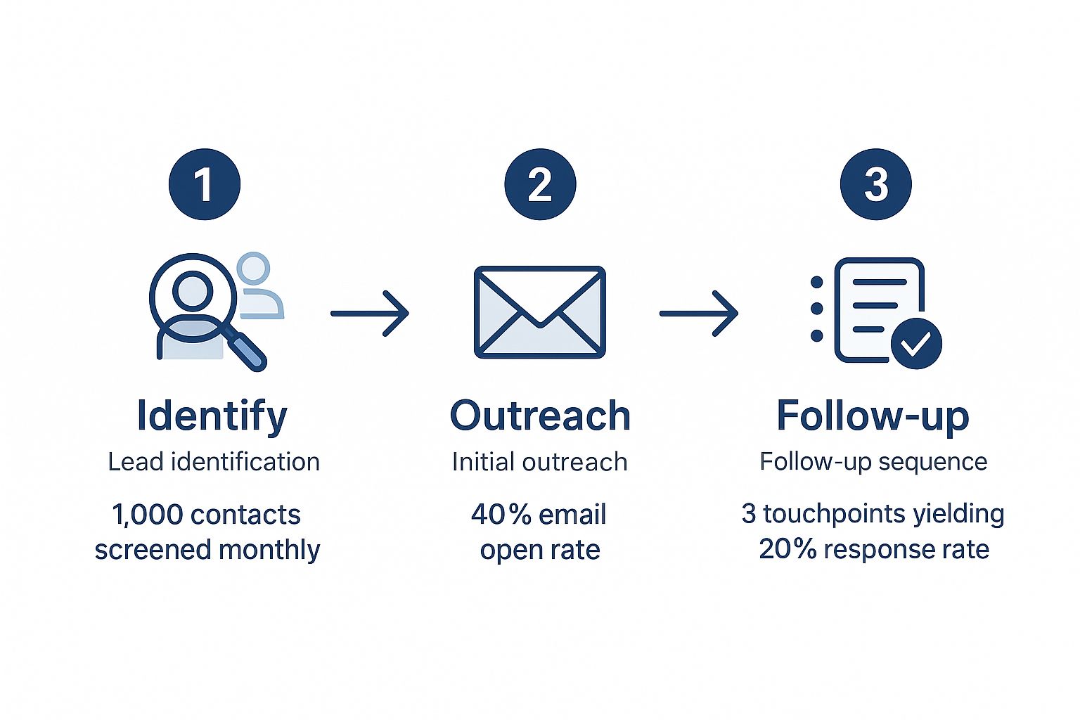 Infographic about b2b prospecting