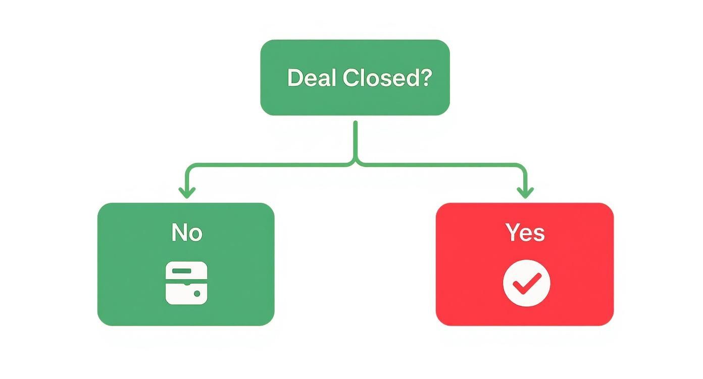 Infographic about how to calculate win rate
