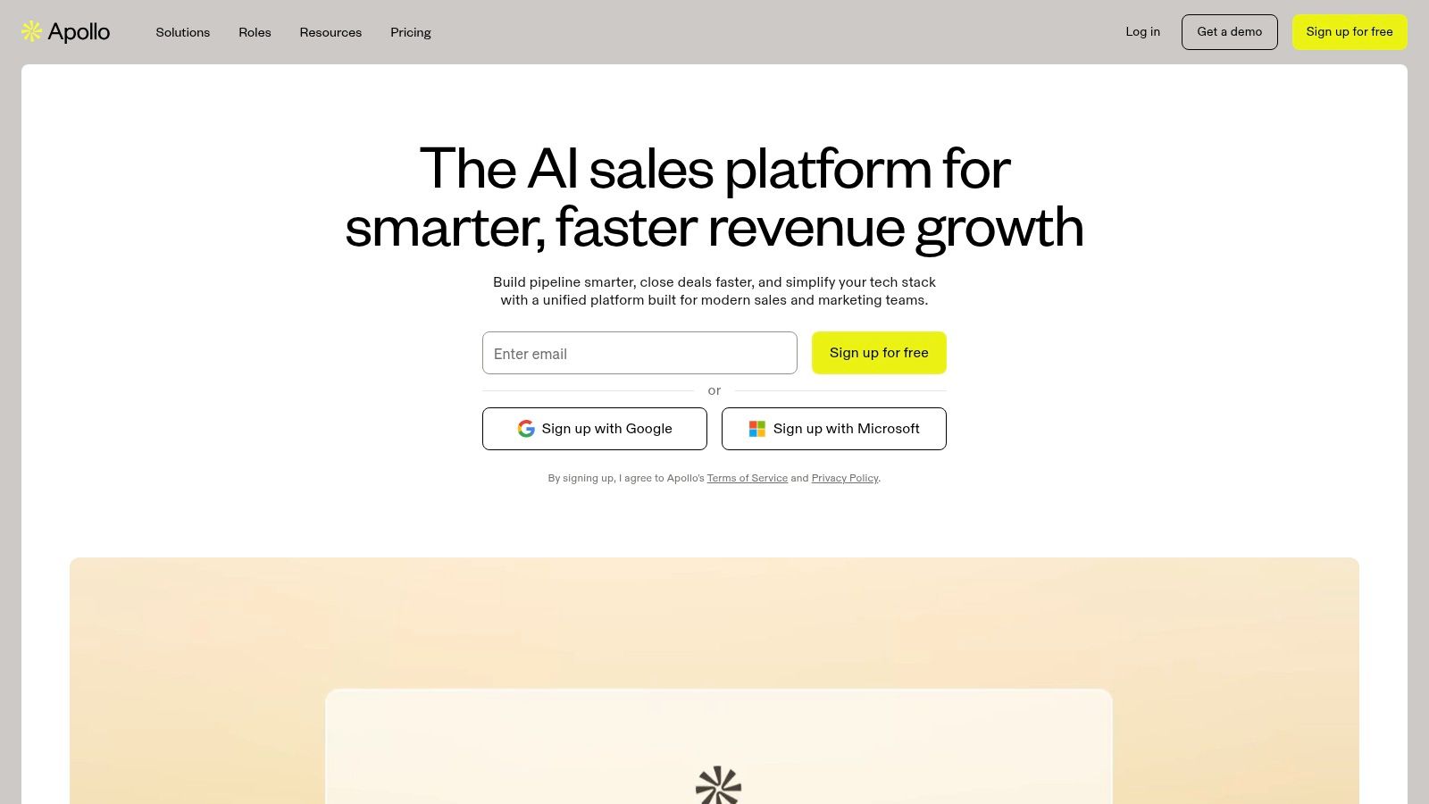 Apollo.io Sales Platform