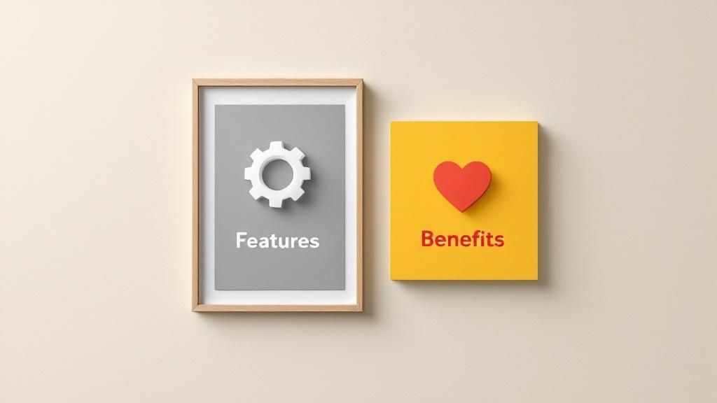 Focus on Benefits Over Features