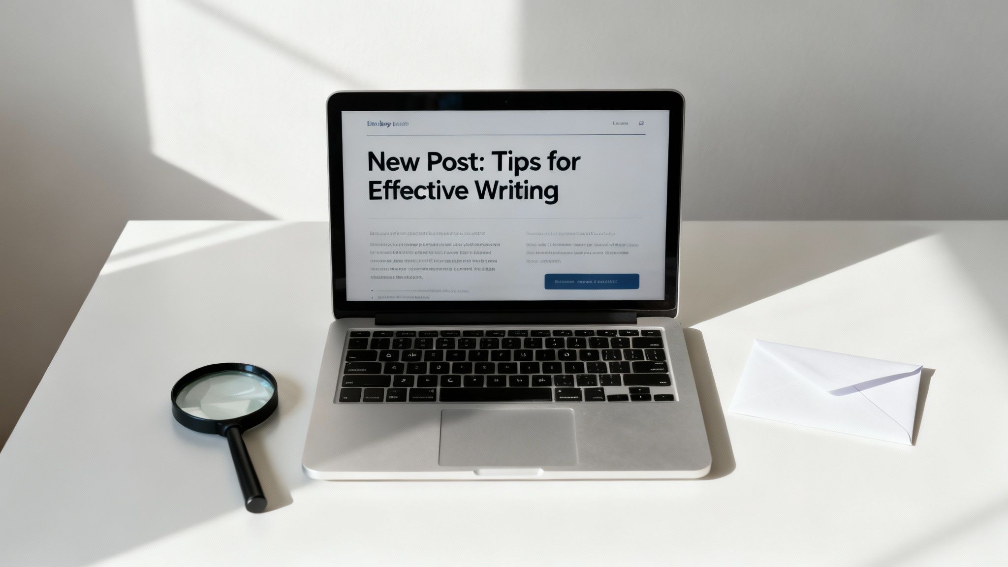 An overhead shot of a marketing team collaborating around a table with laptops and charts, brainstorming inbound marketing lead generation tactics.