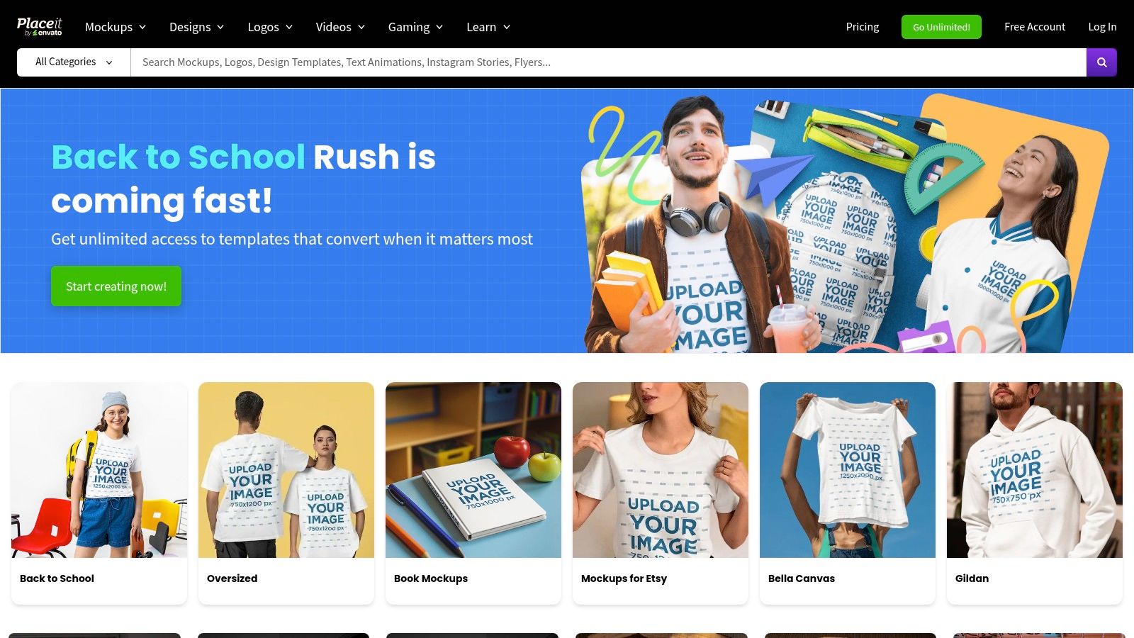 Placeit social media templates