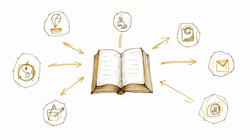 People talking about books