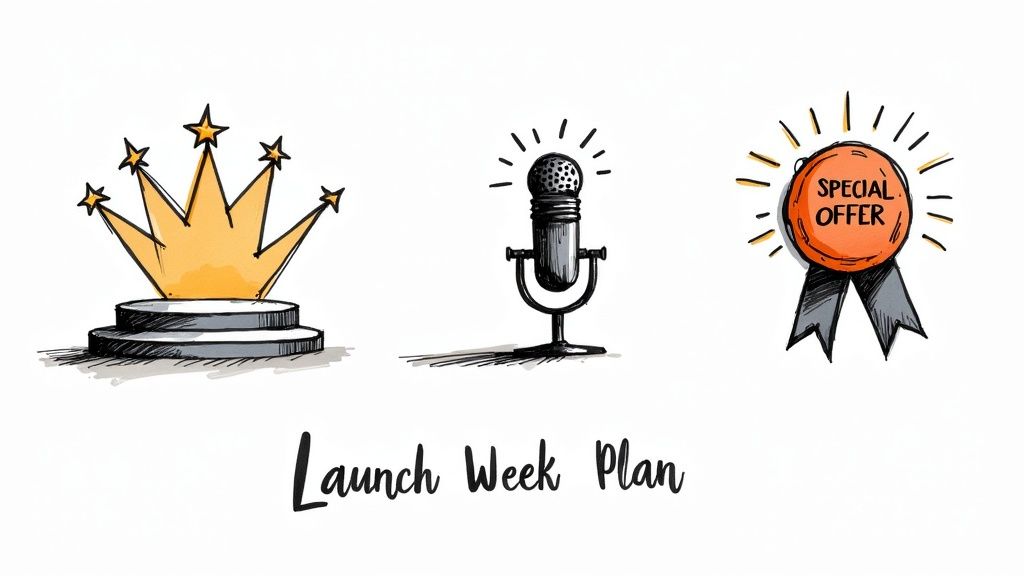 Execute Strategic Launch Week Activities