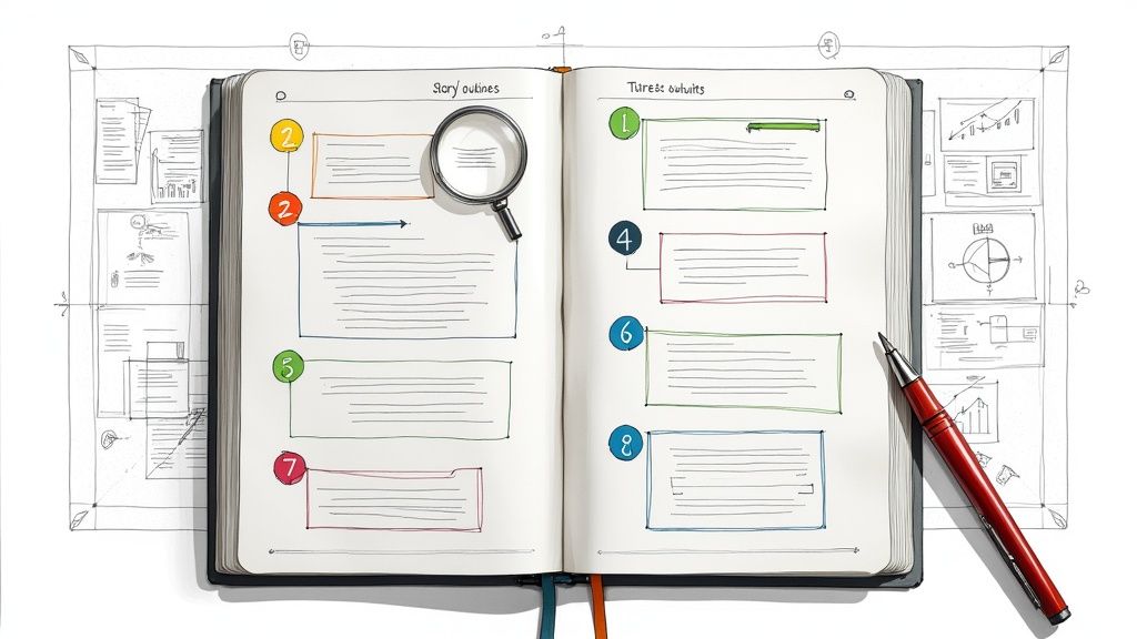 7 Essential Story Outline Examples to Structure Your Novel