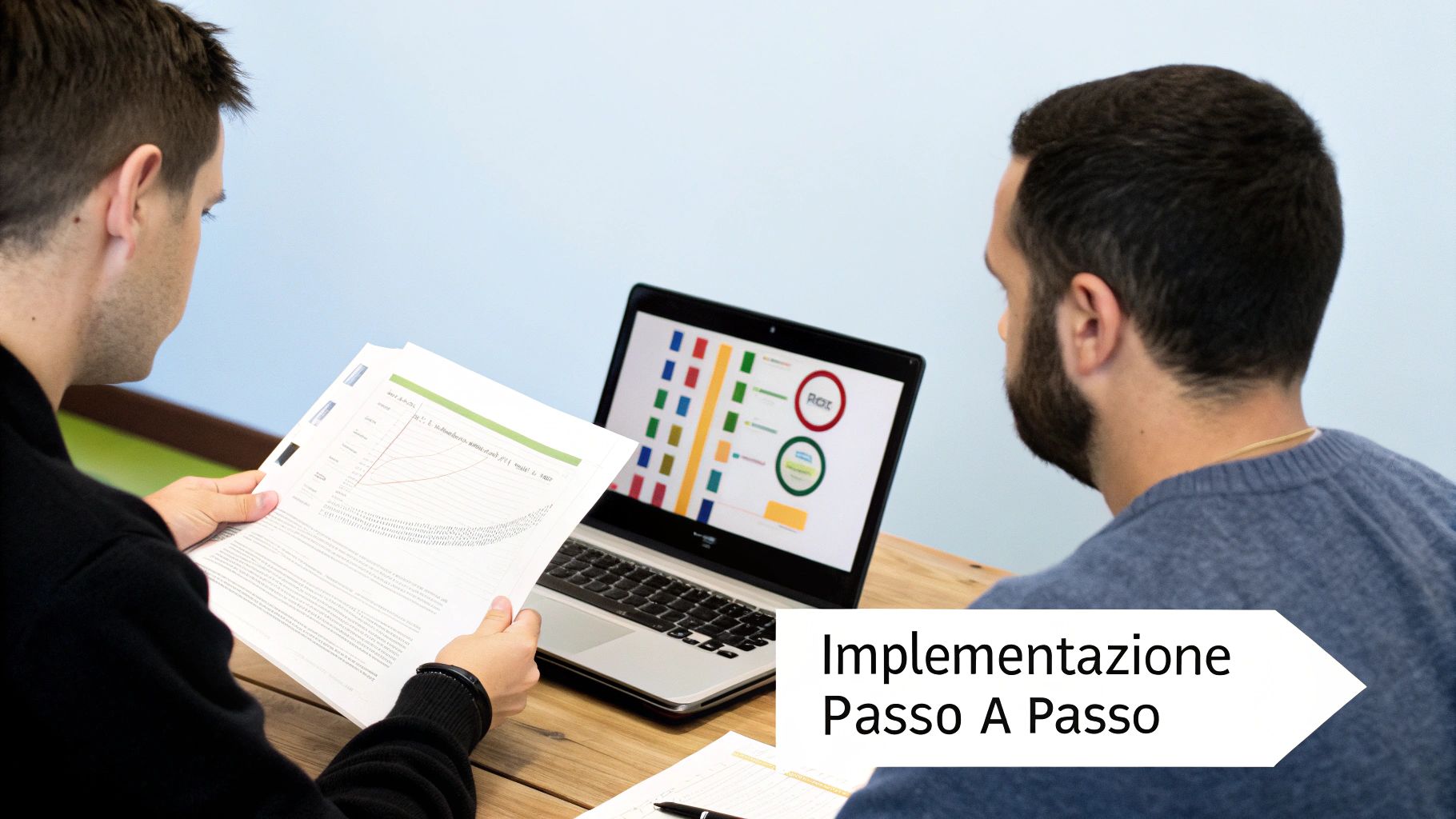 Una persona che disegna una roadmap su una lavagna, simbolo di pianificazione strategica.