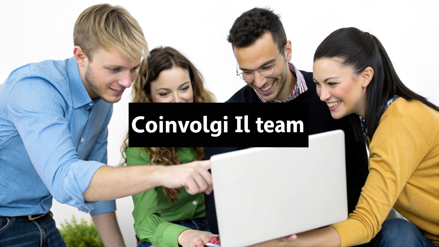 Un team discute animatamente e collabora intorno a un tavolo in un ambiente di lavoro moderno e luminoso